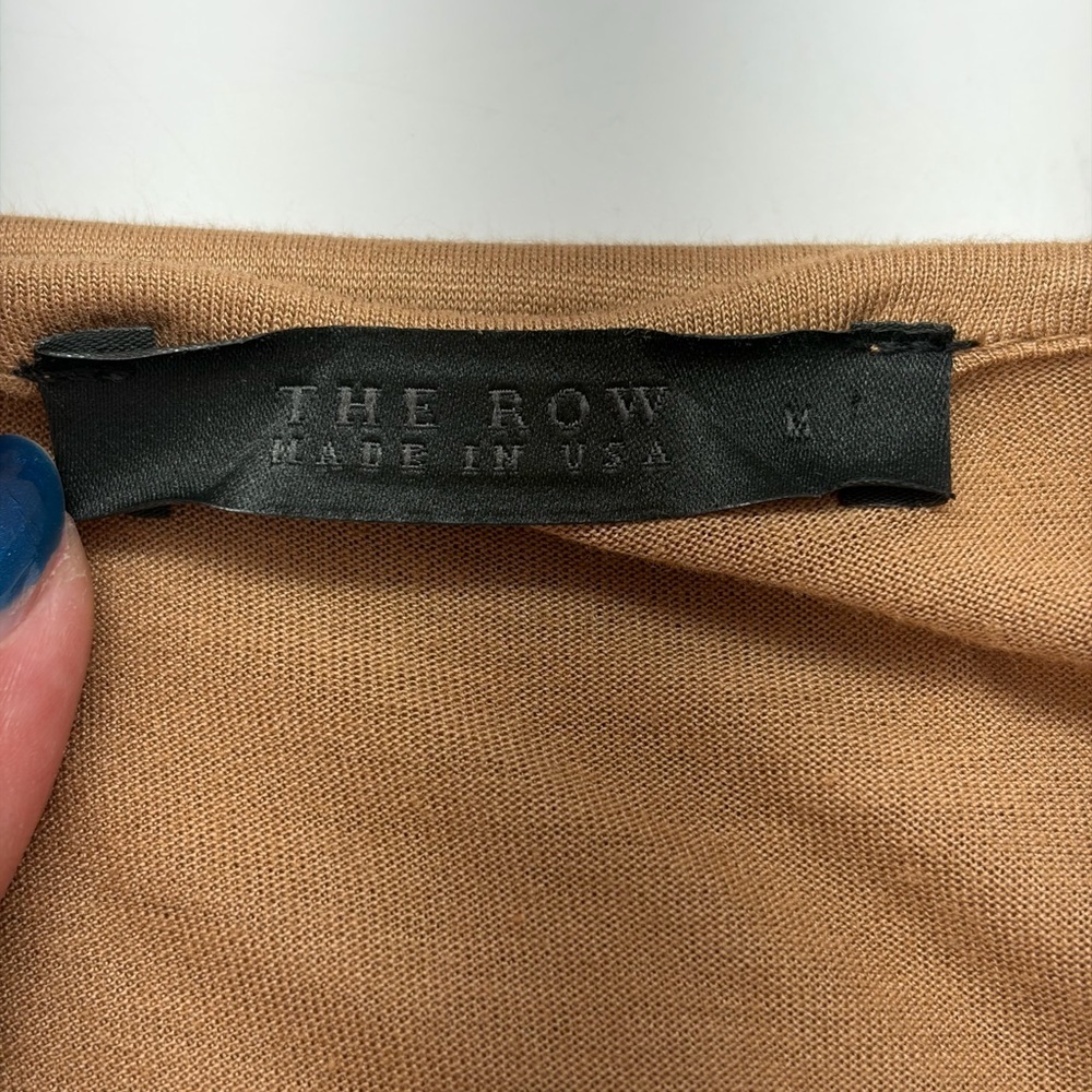 The Row Brown Tee Shirt - Picture 3 of 3